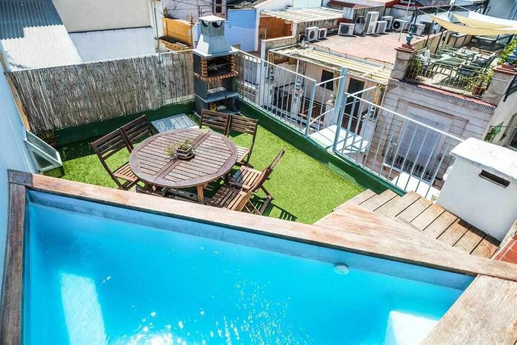 Casa Con Piscina Junto Catedral De Sevilla Kültér fotó